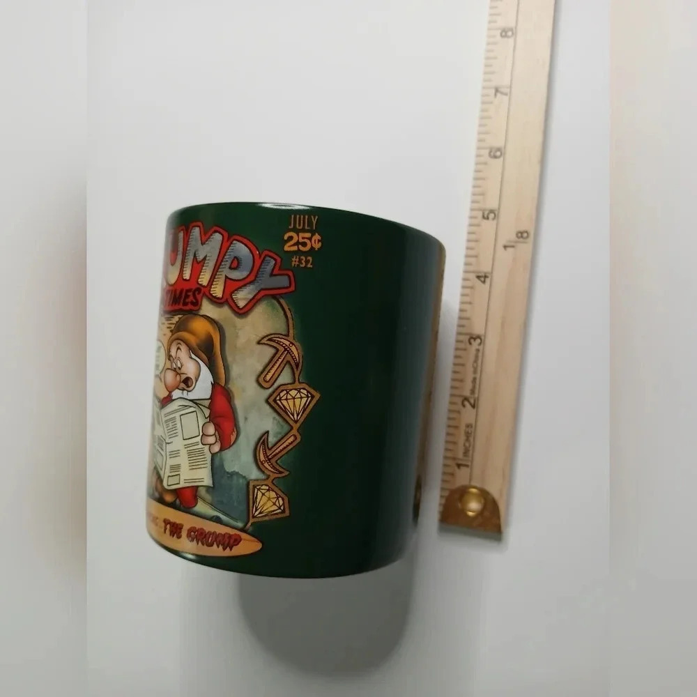 Disney Grumpy Time's Coffee/Tea Cup 16 ounces Snow White Disney Moody - Picture 6 of 6